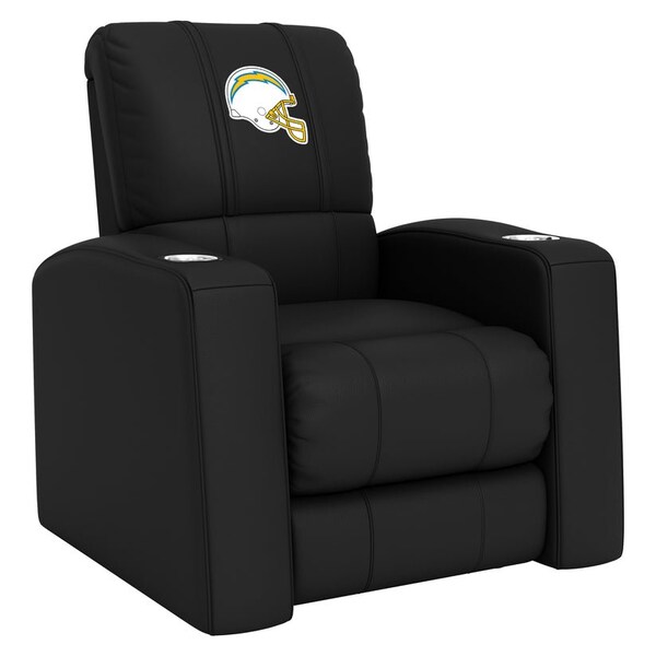 Dreamseat Home Theater Recliner with Los Angeles Chargers Helmet Logo XZ418301RHTCDBLK-PSNFL20077 - main